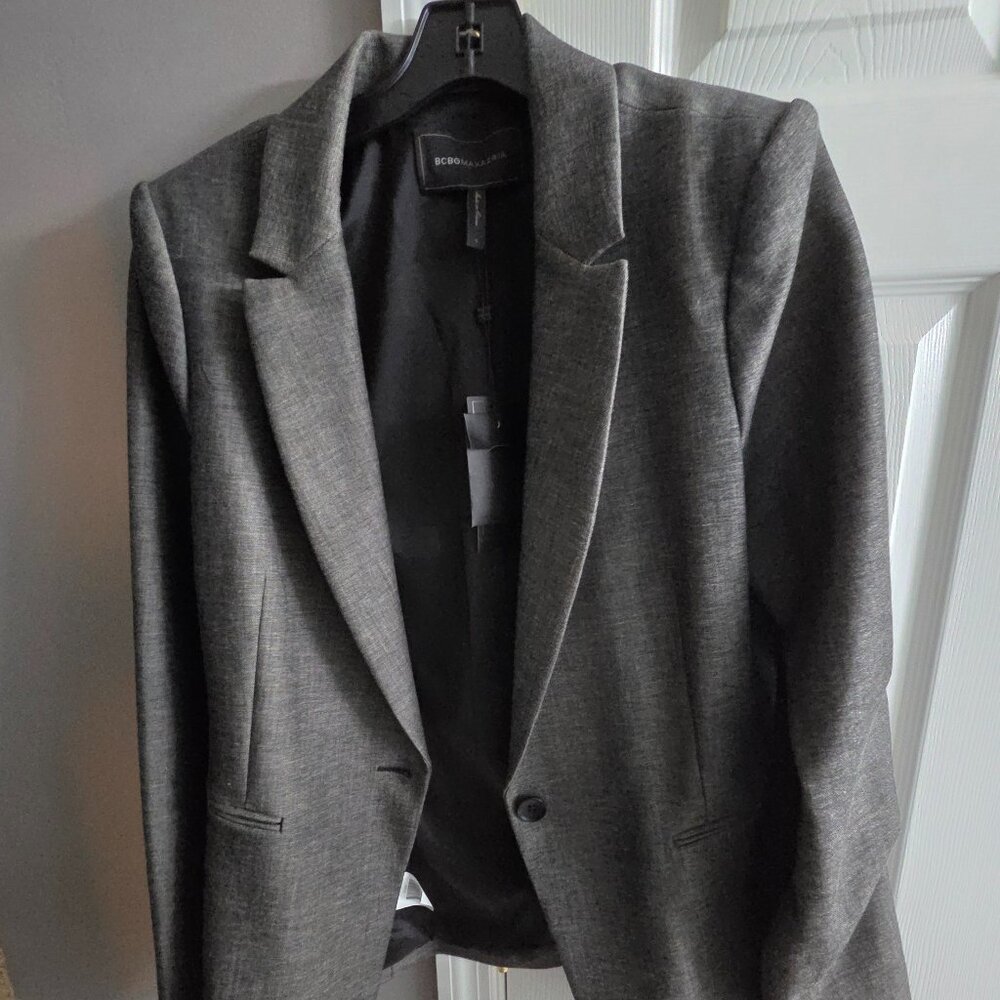 BCBGMaxAzria Gray Blazer